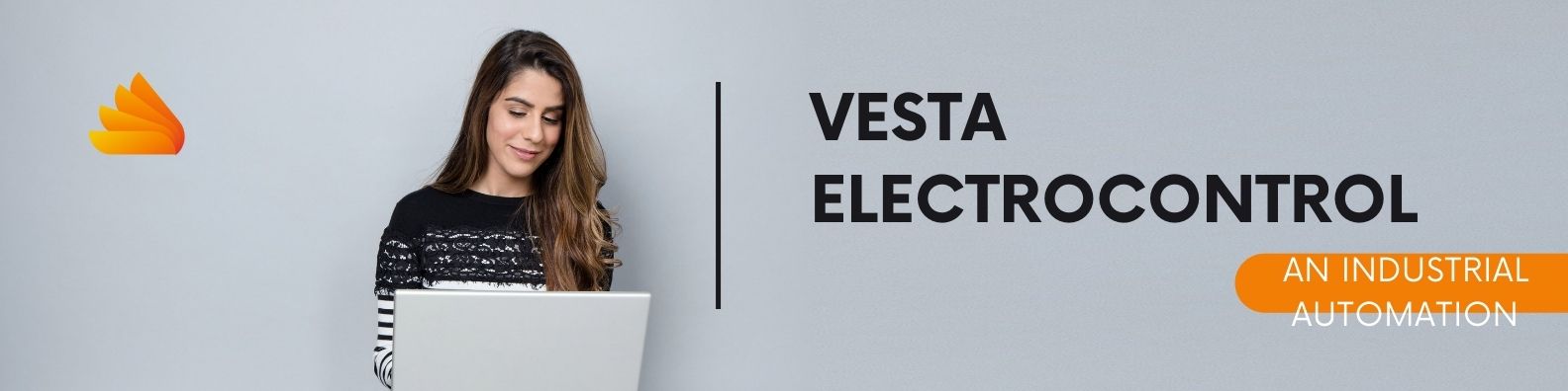 Gray And Orange Clean Gradient Business Marketing Linkedin Banner